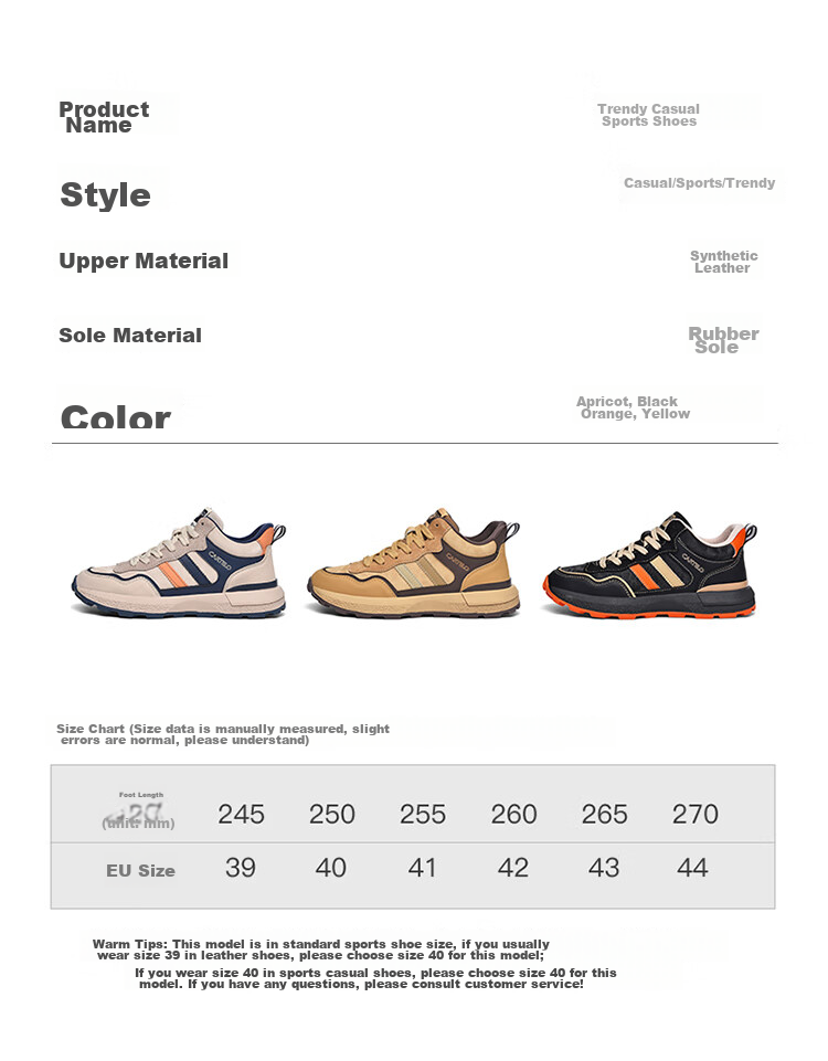 CARTELO Men's Shoes, Casual Sports, Autumn And Winter Outdoor Hiking, Travel Commuting, Jogging, Soft Sole, Wear-Resistant, Retro Versatile, New Style 4