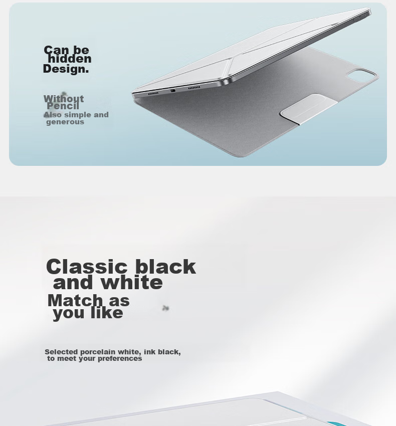 Benks IPad Pro 11 Protective Case, Compatible with 2025 New Apple 11-Inch Model, Foldable Dual-Use M2 Tablet, Double-Sided Magnetic, 25/24 Protective Case, Anti-Bend Cover, Black 11