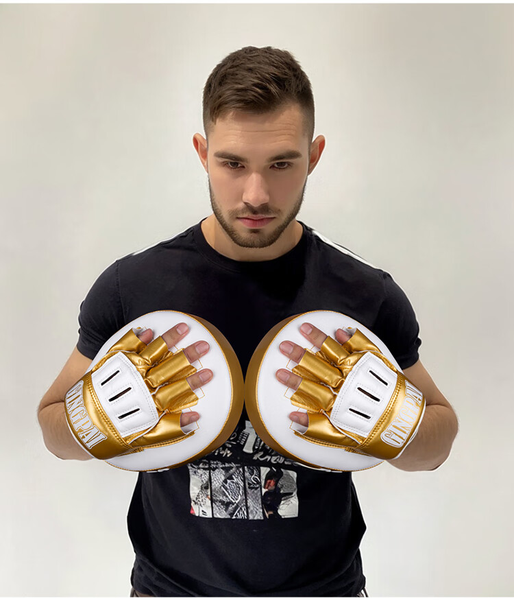 Jingpai Boxing Target Adult Sanda Training Air Hand Target Adult Children Muay Thai Punching Target Sparring American Style Hand Target 6