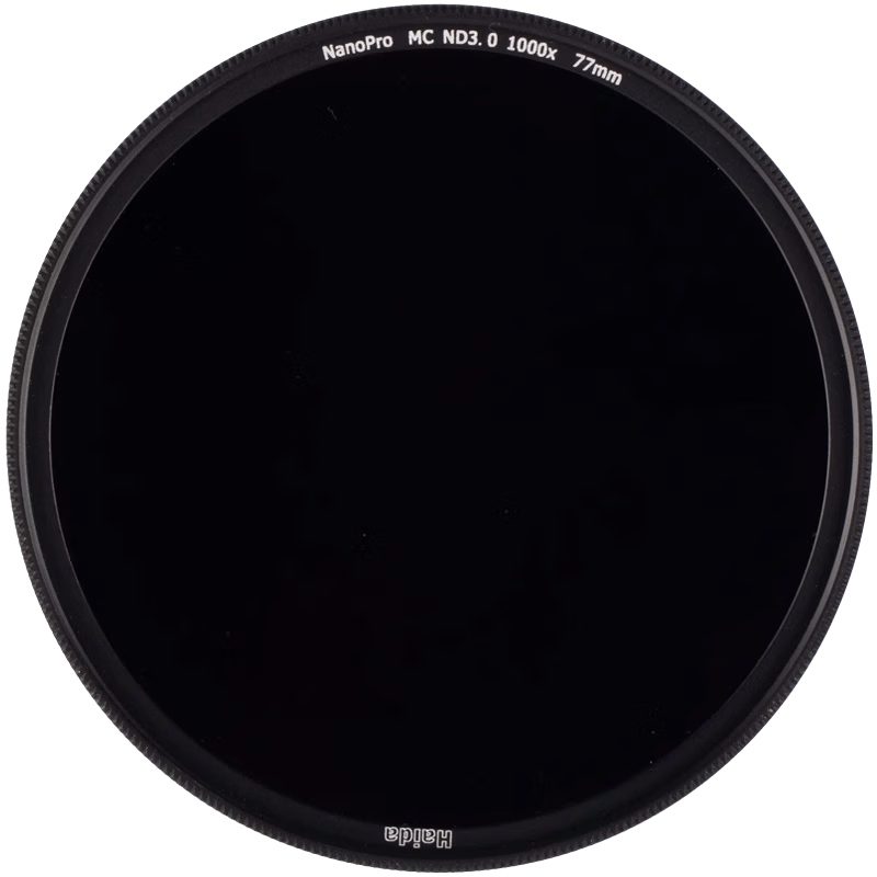 Haida NanoProND 0.9(8x) Neutral Density Filter, 77mm Filter, 3 Stops of Medium Gray Density, Suitable for Canon, Nikon, Sony, Fuji And Other Camera Lenses