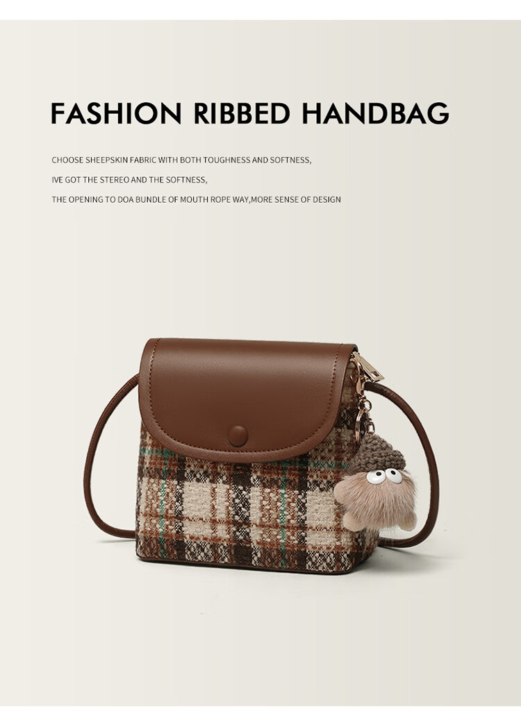 Aiqinghai Handbag for Women, Shoulder Crossbody Bag, Phone Pouch, Stylish Small Purse, Light Luxury Birthday Mother's Day Gift, Practical Present for Mom 1