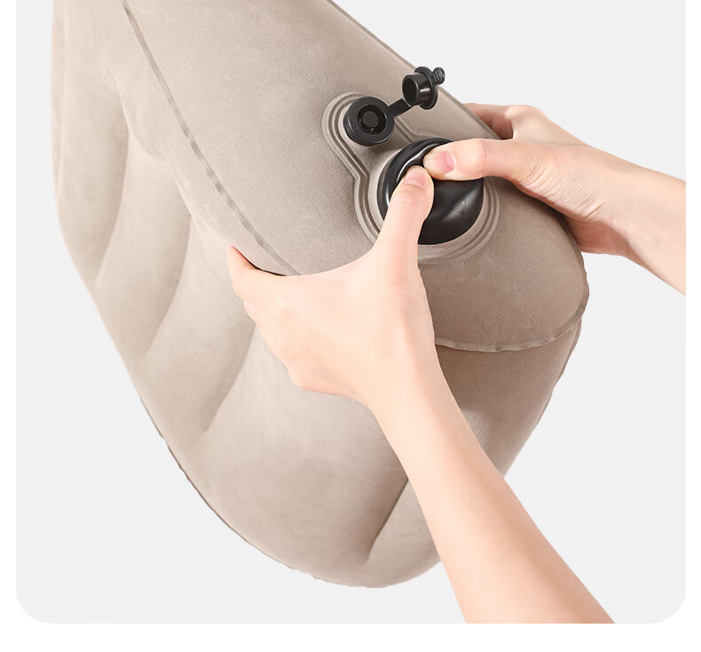 Etravel Push-In Inflatable Lumbar Pillow for Outdoor Travel, Office Chair, Long Sitting, Back Support, Car Cushion And Waist Protectio 7