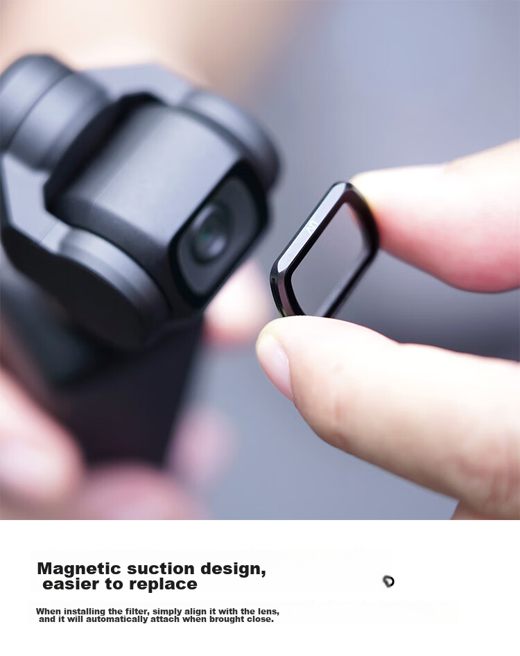 MAXCAM/Maisikamu UV Filter for DJI Osmo Action 5 Pro/4/3 Action Camera, Lens Protector, Anti-Scratch And Drop Protection Accessory 3