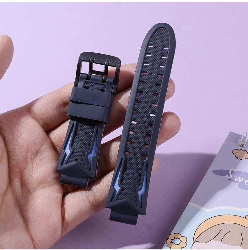 CHENSONG Compatible Silicone Watch Band for Xiaotiancailiao Smartwatch, Suitable for Xiaotiancailiao Z7A, Z11/N3/q1a/Q2A/D2/A/D3/Z6P/z9/z8/z7/Z6S/z6/z5A/pro 5