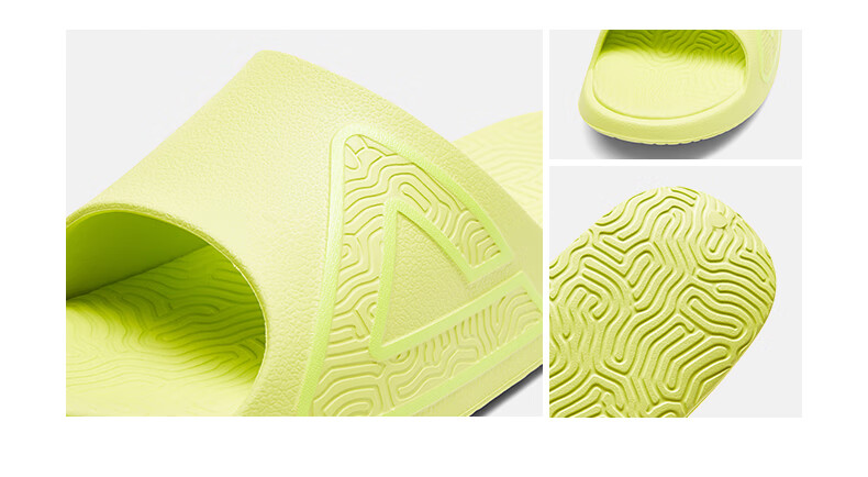 PEAK Taiji Men's Summer Sports Fashion Sandals, Comfortable Outdoor Soft Elastic Height-Increasing Beach Slippers DL410517 11
