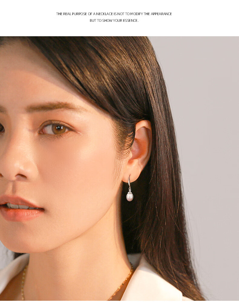 Qlady Baroque Pearl Stud Earrings for Women, Luxury High-End 2026 New Style Elegant Silver Needle Earrings, Birthday Gift 9