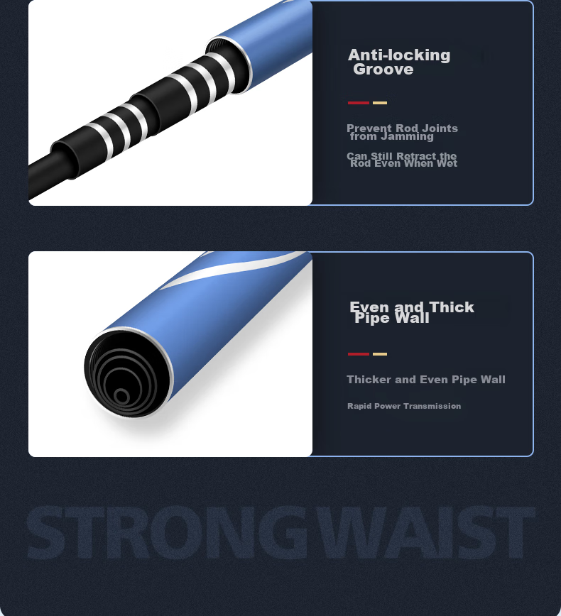 GW Fishing Rod Jian Shou Hun, 6.3 Meters, 28 Sections, Carbon Fiber, Versatile for Lake And Reservoir Big Fish Fishing 23