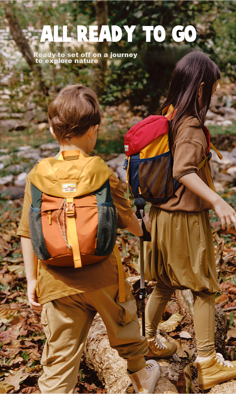 Zoy Zoii Children's Backpack, Elementary School Student Backpack, Boys And Girls Outdoor Travel Backpack, 2024 Lightweight Breathable Kids Hiking Bag 5