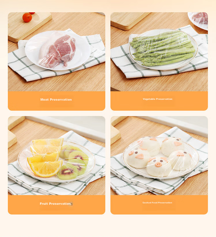 MARYYA Food-Grade Disposable Cling Film, Small Size, Perforated for Home Use, Heat-Resistant, Microwave-Safe, 20cm X 150m 13