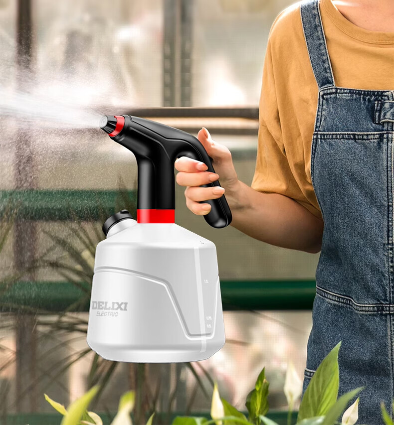 DELIXI ELECTRIC Electric Spray Watering Can Succulent Mist Sprayer Household Small Sprayer for Pesticide and Disinfection 8