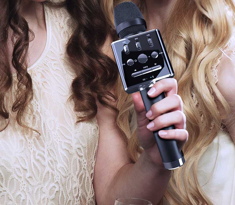 Hifier X17 Wireless Bluetooth Microphone Speaker All-In Phone Mic with AI Sound Enhancement for Home KTV Indoor Outdoor Karaoke Live Streaming Hosting Portable Microphone Long Battery Life Live Streaming Equipment 9