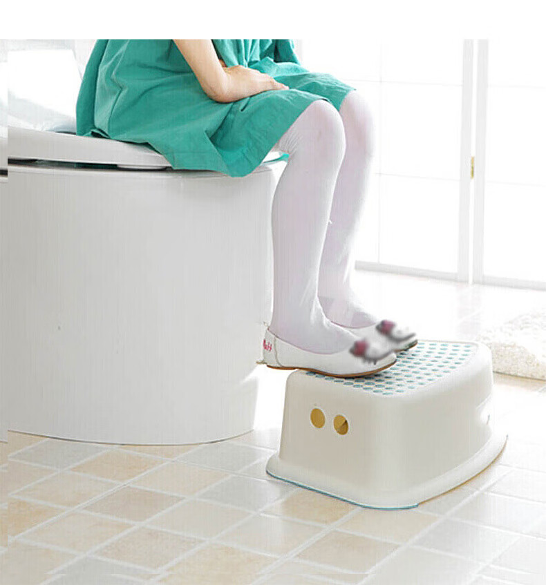 Siwangongli Children's Foot Stool, Baby Step Chair, Small Bench, Washbasin Step, Non-Slip Footrest, Standing Stool for Washing Face And Toileting 7