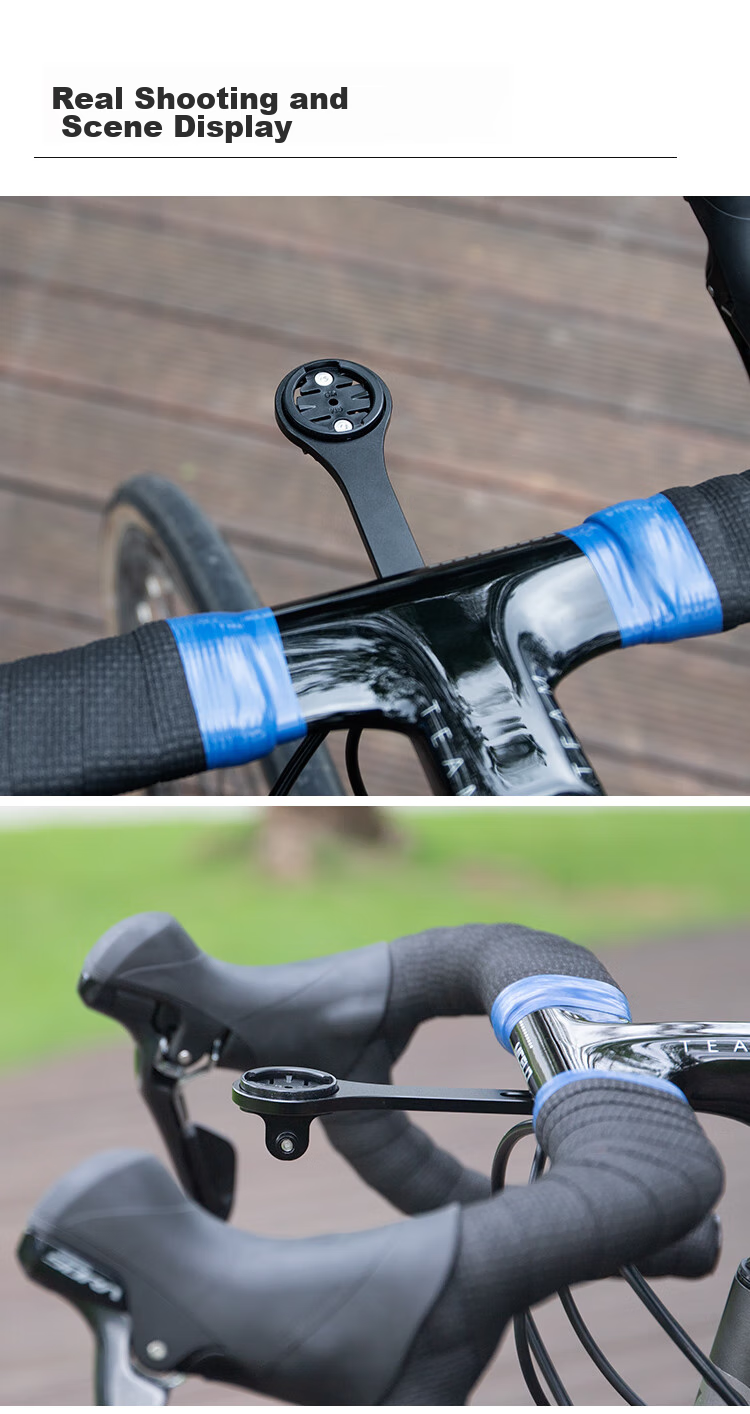 GUB 653 Code Table Rack, Aluminum Alloy Road Bicycle Integrated Handlebar Bracket, Sports Camera And Bike Light Extension Mount 12