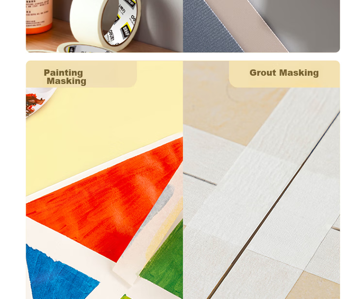 Deli Masking Tape, Art And Craft Color Separation, DIY Decoration Masking Tape, Paint Protection Sticker, Easy to Remove, 24mm*20y 30665 17