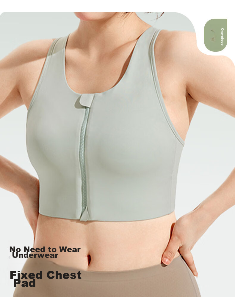XUEXIMAN Plus Size Sports Bra for Women, High-Impact Shock-Absorbing One-Piece Bra, Yoga Vest for Large Breasts, Fitness Bra for Curvy Wome 7