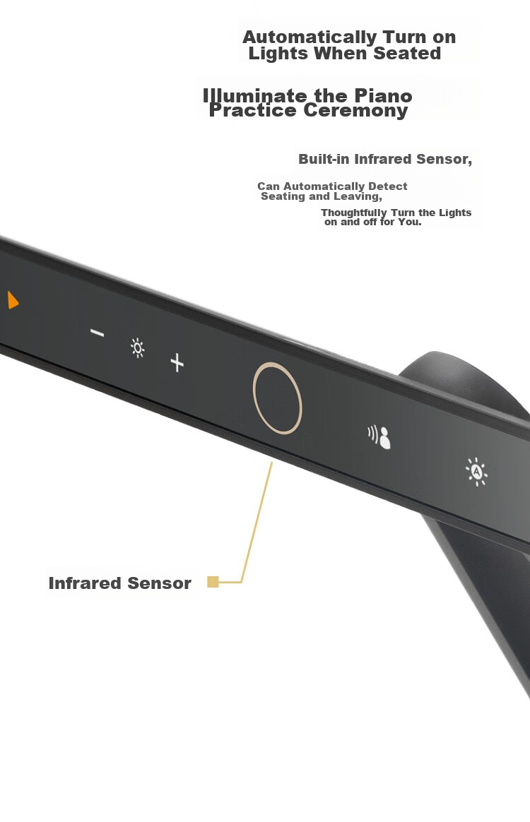BenQ PianoLight Eye-Protection Full-Spectrum LED Smart Detection Piano Light for All Ages 8