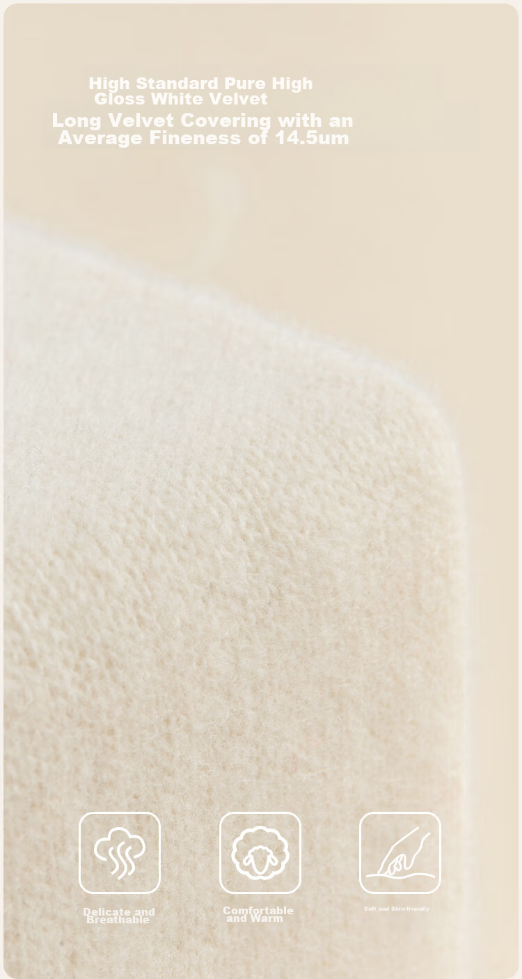 JIUMU 100% Cashmere Scarf for Women, Autumn And Winter Warm Neck Warmer, Gift for Women Or Mothers, Birthday Present Gift Box 6