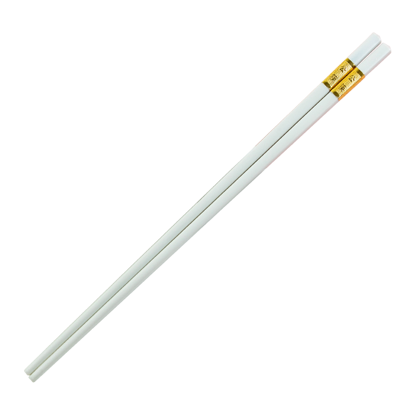 Temeiju Alloy Chopsticks, Public Chopsticks for Home Use, High-End Restaurant Extended Chopsticks, Heat-Resistant, Sterilizable, Unpainted And Unwaxed Set, 27cm