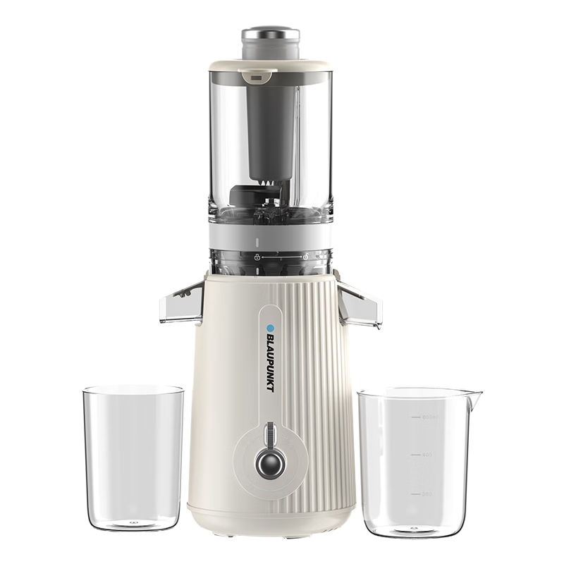BLAUPUNKT NFC Pure Juice Juicer, Home Use Juicing Machine with Pulp Separation, Fully Automatic, Large Opening, No-Cut Design, Filter-Free, Easy to Clean Food Processor YJ01