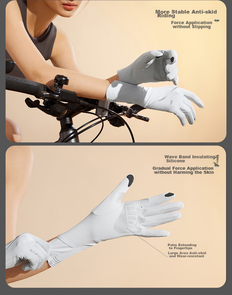 Beneunder Anti-UV Gloves, Wrist Protection, Sunscreen, Driving, Sports MP002 14