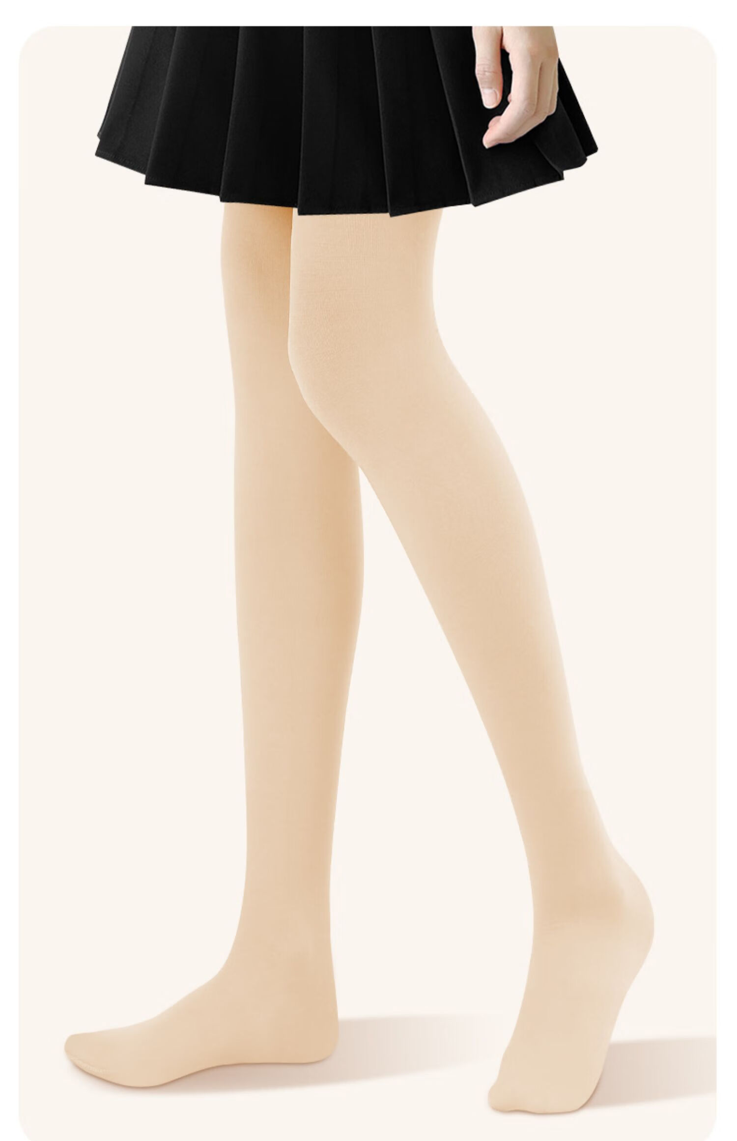 Zhiyouban Children's Tights Girls Nude Color Sheer Leggings Spring Autumn Summer Thin Skin Tone Stockings 3