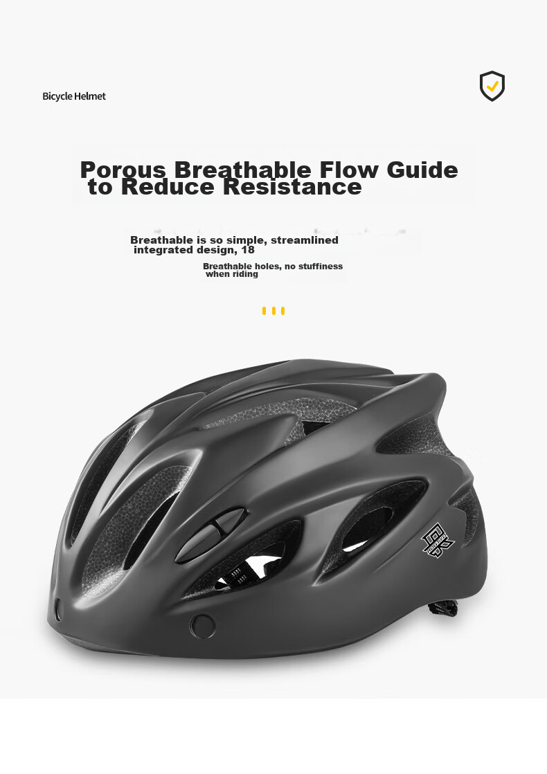 ROGTYO Integrated Bicycle Helmet with Visor, Cycling Helmet for Men And Women, Mountain And Road Bike Safety Helmet 7