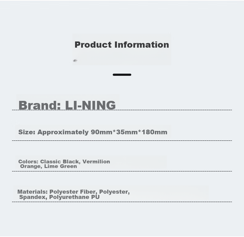 Li-Ning Running Phone Armband, Outdoor Sports Cycling Fitness Phone Holder, Large Capacity Water-Resistant Wristband, Gree 19