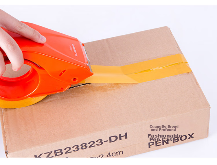 GuangBo Windproof (GuangBo) 6-Roll Pack, 48mm*150y*50μm, 137.1 Meters/roll, Yellow Packing Tape, Office Supplies, FX-74 11