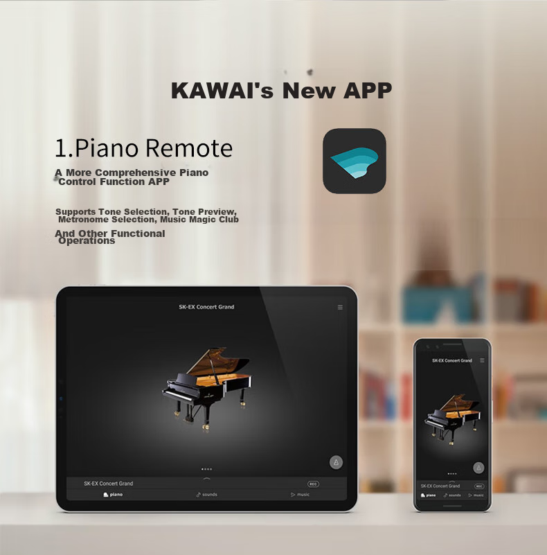 Kawai Digital Piano KDP120GR, 88-Key Weighted Hammer Action, for Adults And Children, Beginners And Professionals, Home Use, Upright Piano 15