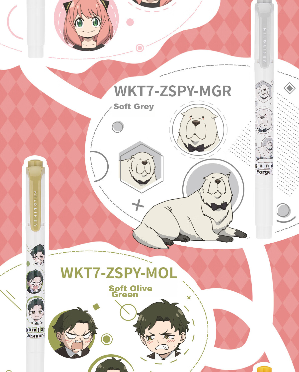 ZEBRA WKT7 Soft Fluorescent Pen, Limited Edition for Spy And Pretend Play, Student Planner And Note-Taking Pen, Soft Gray Single Pe 9