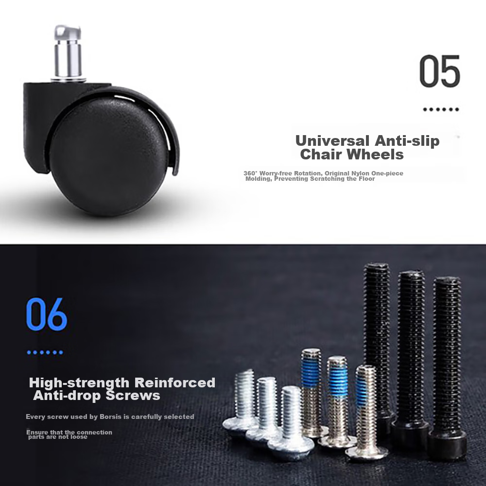 BECAUSES Computer Chair, Home Office Chair, Study Chair, Staff Chair, Employee Chair, Conference Chair, Mesh Swivel Chair MD-0696 14