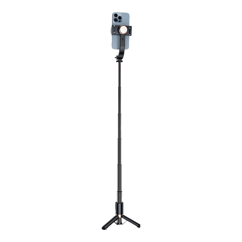 Shuotu Cloud Platform Stabilizer Anti-Shake Selfie Stick Tripod Extendable Travel Selfie Gadget 360-Degree Rotation Fully Automatic Outdoor Video TikTok Live Streaming Vlog Shooting Stand