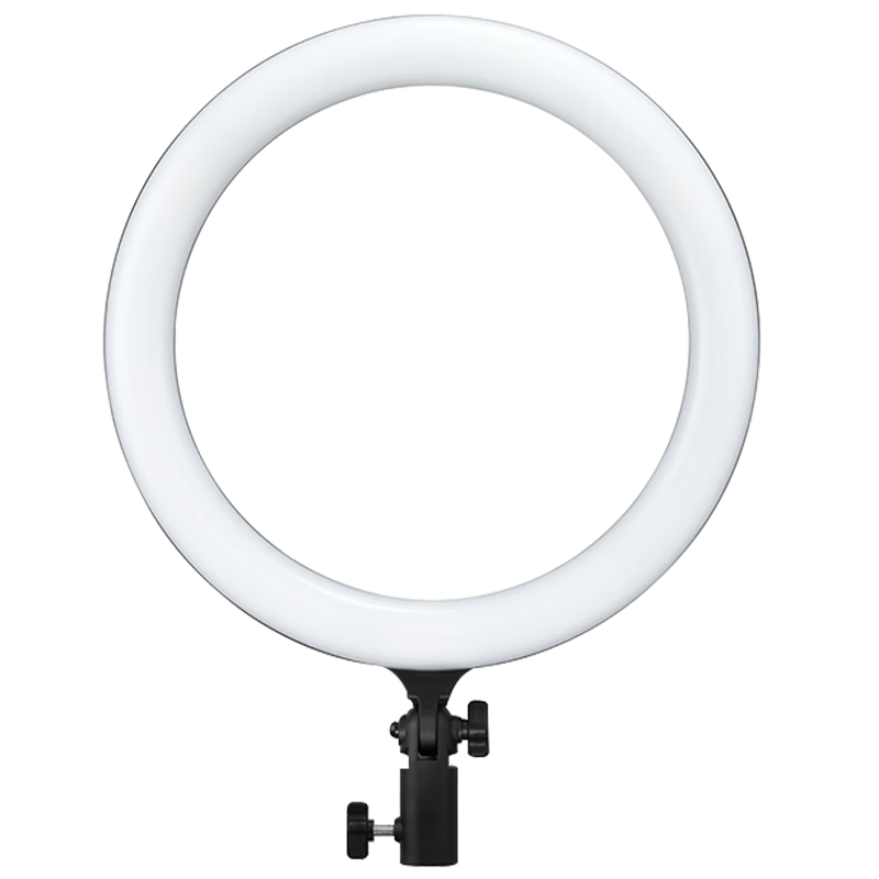 Godox LR120 Ring Fill Light LED Live Streaming Light Influencer Video Beauty Makeup Photography Fill Light Black Body
