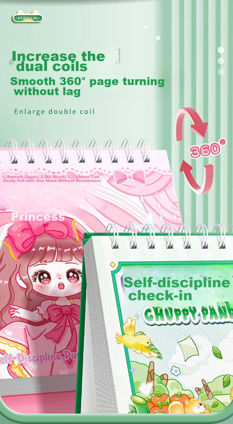 Tianshun Self-Discipline Check-In Book, Study Planner, Good Habit Formation, Time Management, Monthly And Weekly Planning, 2025 Calendar, Winter Vacation Daily Tasks, Elementary School Student Schedule Book - Space Adventure 12