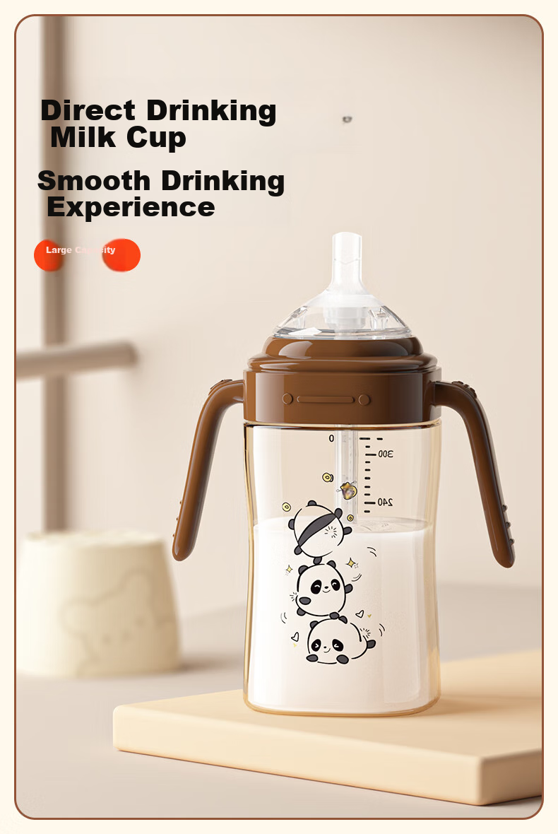 Beleca Newborn Baby Straw Cup, PPSU Material, for Ages 1 And Above, Large Capacity 320ml 1