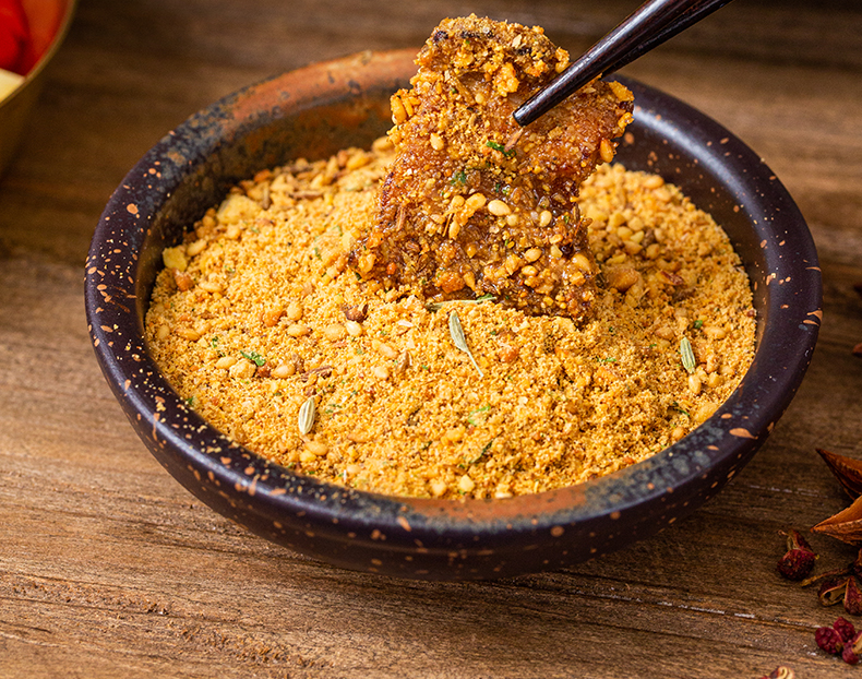 雅迪烤肉蘸料粉五香味韩式烤肉蘸料干碟干料花生碎干碟烧烤调料火锅