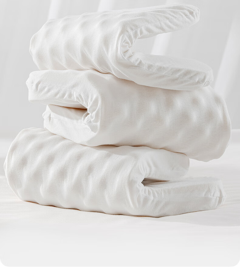 Beitaisi Children's Pillow, for Ages 1-3, Baby Silicone Pillow, Breathable, Kindergarten Children's Pillow, Suitable for All Seasons, 45*28*3.5cm 6