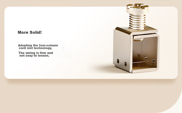 BULL Wall Switch G07 Series, Two-Gang Single-Control Switch, 86-Type Panel G07K211C(U6), Champagne Gold 8
