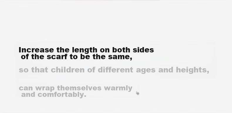 Bananain Basic 320Go Children's Hooded Neck Warmer Scarf, Baby Warm Windproof Fleece-Lined Hat for Girls And Boys 13
