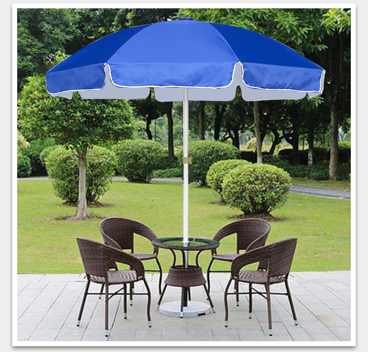 Suncojia Outdoor Sun Umbrella, 2.6m Sunshade, Beach Umbrella, Large Market Stall Umbrella, Large Rain Umbrella, Base Not Included 9