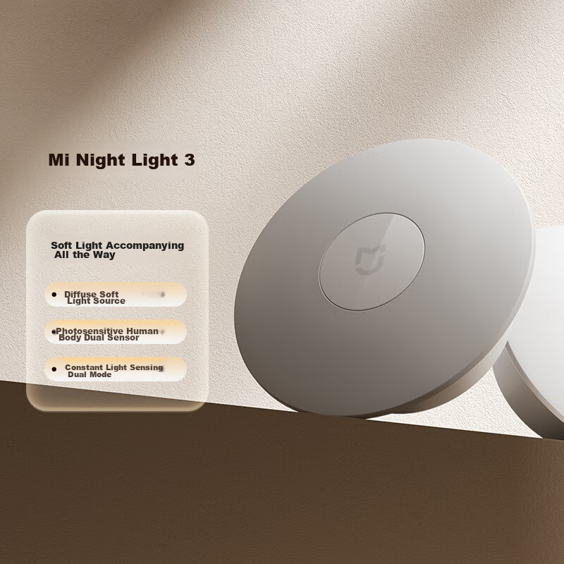 Mijia Xiaomi Mijia Night Light, for Stairs, Bathroom, Bedroom, Sleeping, And Baby Feeding