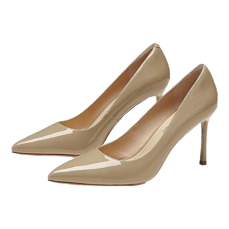 73Hours Celebrity-Inspired Women's Shoes, Brittany Upgraded New Comfortable Thin High Heels, Commuter Shallow-Mouth Women's Pumps
