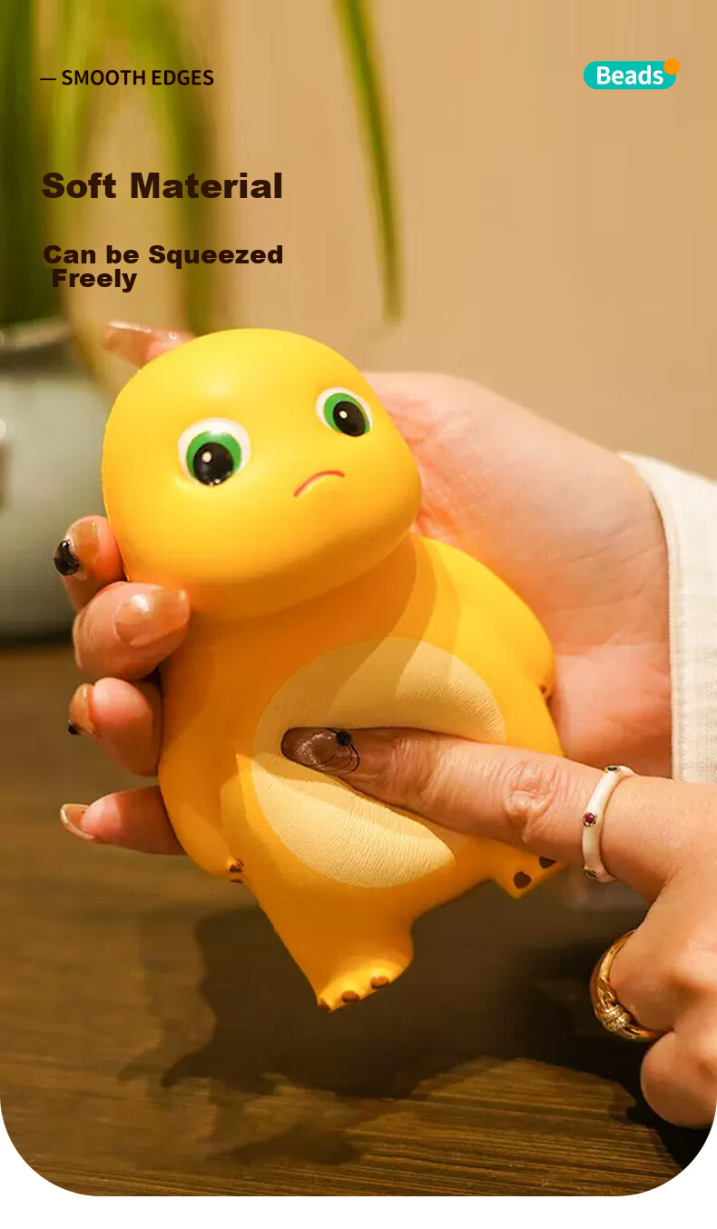 Babamama Squeeze Toy Stress Relief Doll for Adults, Slow Rebound Air Venting Plush Stuffed Animal Gift for Boys And Girls 10