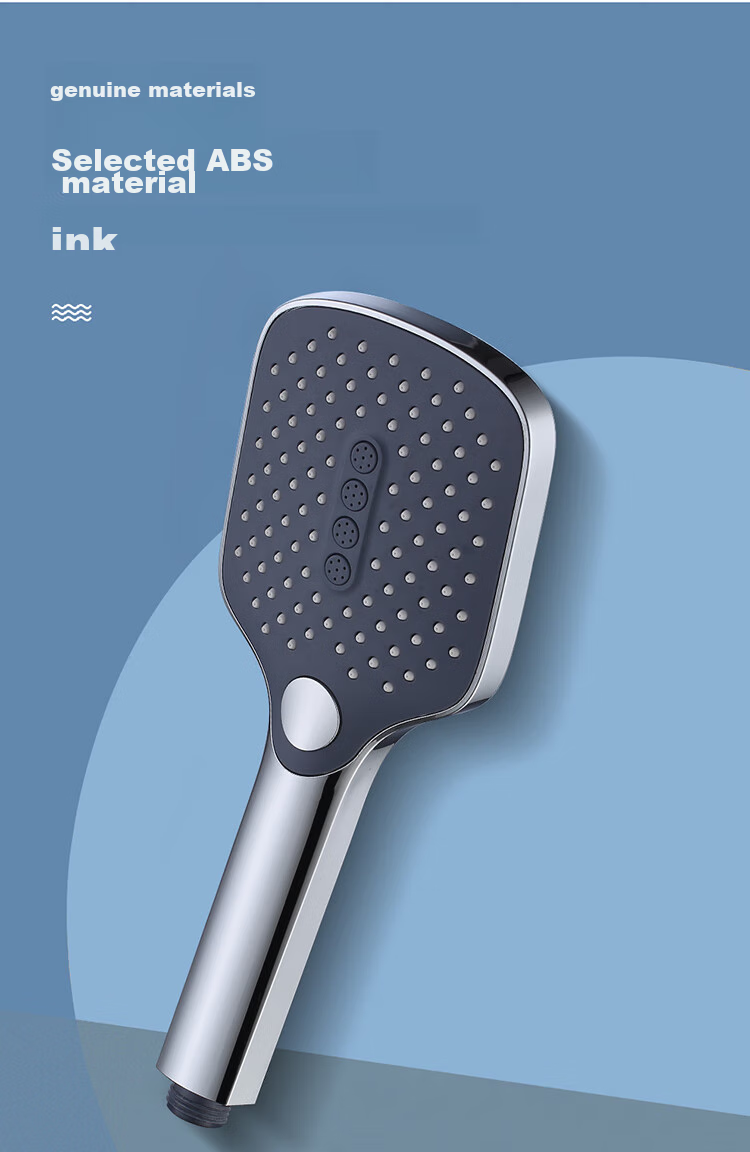 Larsd Handheld Shower Set, Three-Position Adjustable Shower Head, Bath Spray Head, High-Pressure Shower Head Two-Piece Set LD3413 7