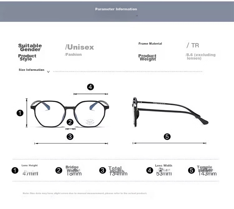 FENCHI Fashion Reading Glasses for Women, High Definition Anti-Blue Light Glasses for Elderly, Reading Glasses for Men, Specialized for Near Vision, Anti-Fatigue, Suitable for Young People 14
