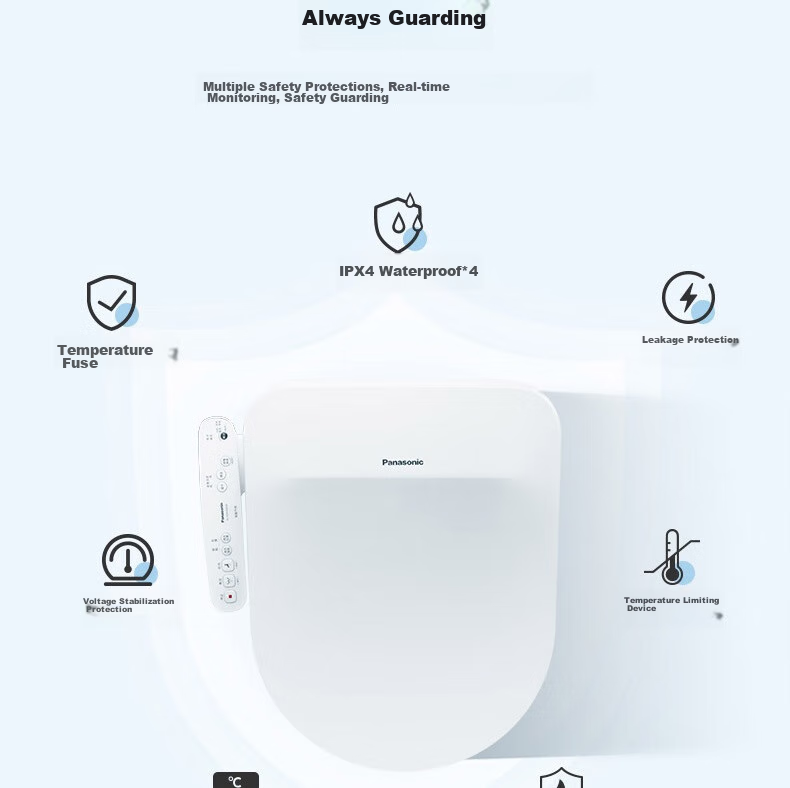Panasonic Intelligent Quick-Open Antibacterial Universal Instant Heating D-Type P10D 19