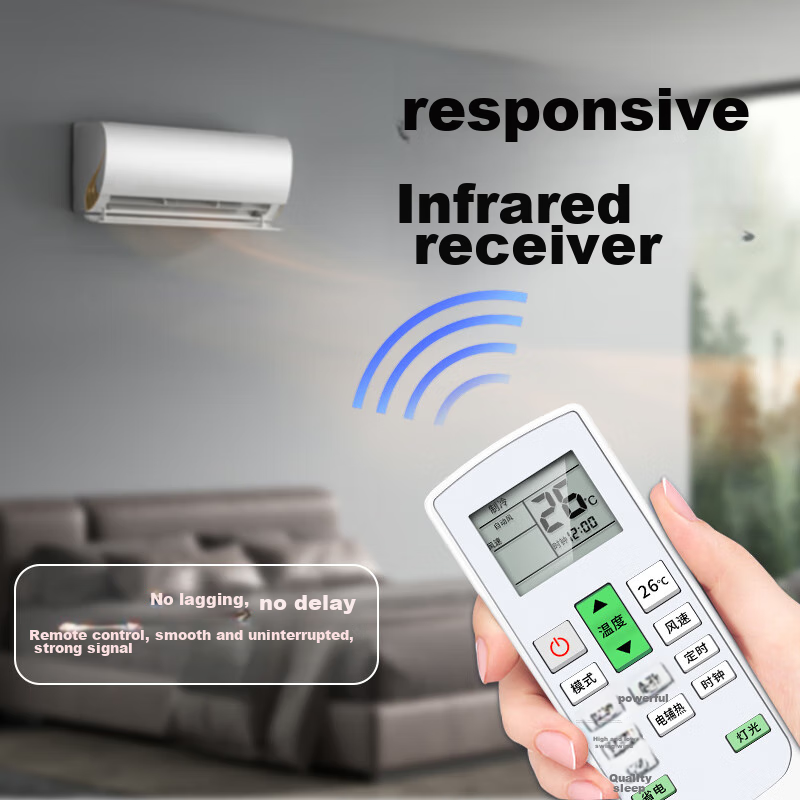 Nichu Compatible with Yair Yangzi Air Conditioner Remote Control Universal for TYDQ10046, 10045, 37, 32 Wall-Mounted Cabinet Central Air Conditioning Multi-Function Remote Control Board Yangzi