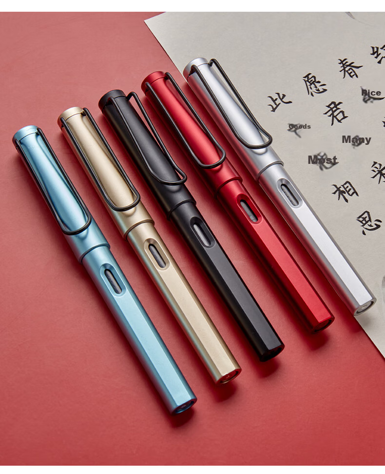 Liupinshuyuan Small Regular Script Calligraphy Brush Pen, Shuli Pen for Calligraphy Practice, Adult Fountain Pen-Style Water-Based Ink with Line Enhancing, Large And Medium Regular Script, Sheep And Wolf Mixed Hair Chinese Painting Brush 13