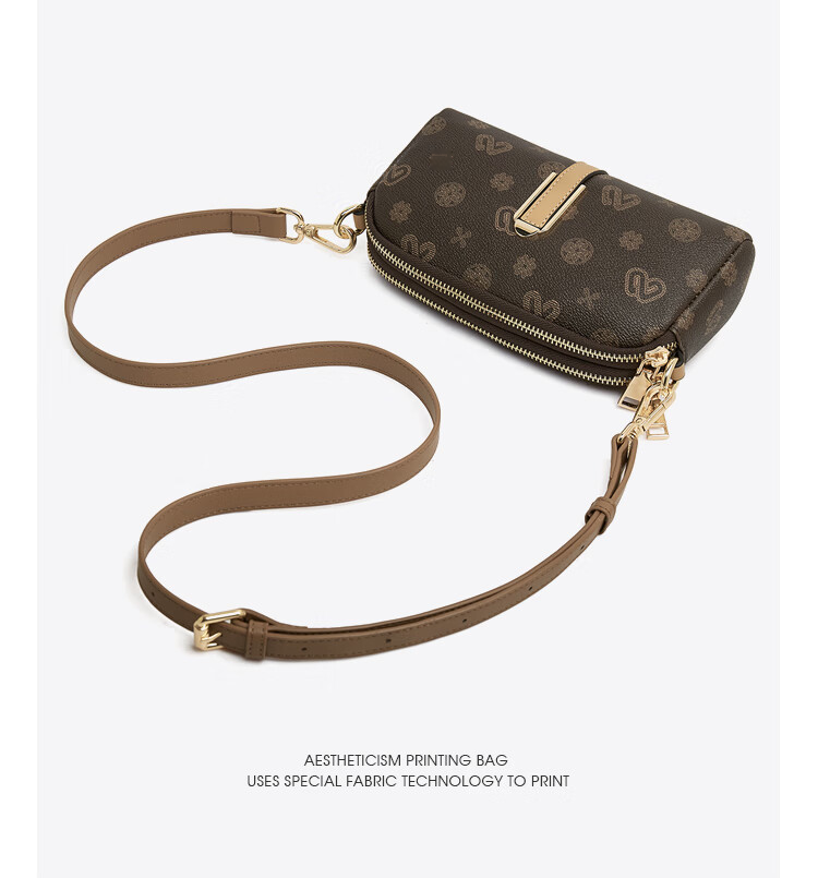 Laorentou Ladies Handbag, Large Capacity, Monogram Shoulder Bag, Crossbody Bag, Phone Pouch, Small Purse, Valentine's Day Gift 17