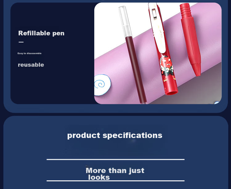 ZEBRA JJ15-JM Bui Yexing Limited Edition Gel Pen, 0.5mm Retractable Bullet Tip, Signature Pen for Students' Journaling And Marking, Dark Green, Single Pe 9